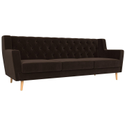 микровельвет коричневый