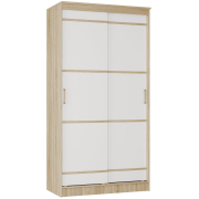 дуб сонома / белый