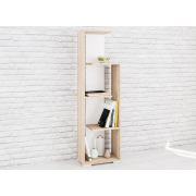 дуб сонома / белый