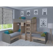 дуб сонома / железный камень