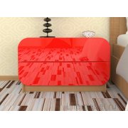 бук / красный глянец