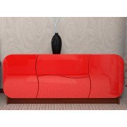 итальянский орех / красный глянец