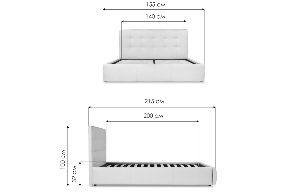 Полутораспальная кровать Афродита-2 140х200 с ПМ светло-серый велюр bingo ash Полутораспальная кровать Афродита-2 140х200 с ПМ светло-серый велюр bingo ash
