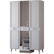 белый / серебро