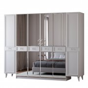 белый / серебро