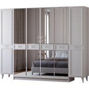 белый / серебро