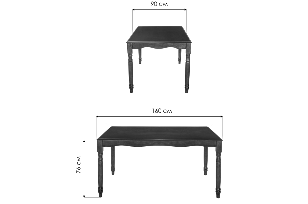 Стол Anna dirty oak Стол Anna dirty oak