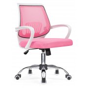 розовая сетка / белый