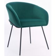 изумрудный / черный