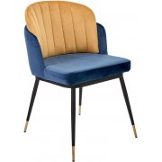 синий / горчичный