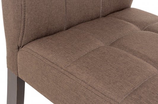Стул Madina dark walnut / fabric brown