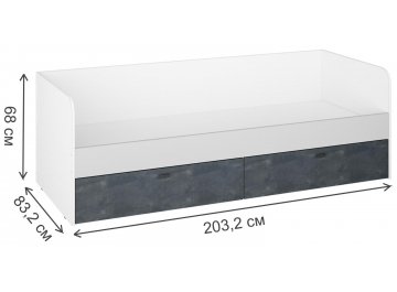 Комплект детской мебели Карей комплектация 2