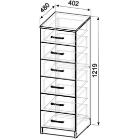 Комплект детской мебели Виста 1 комплектация 1