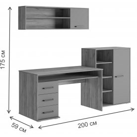 Комплект для кабинета Ибри СТ 104
