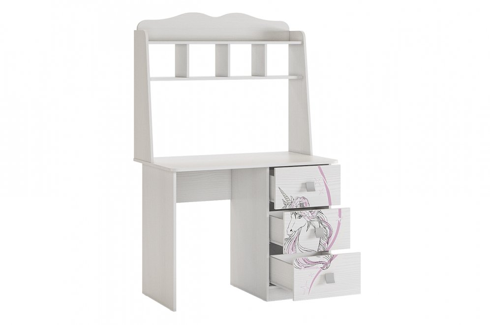 Фэнтези Стол белый рамух