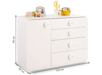 Комод детский Baby Cotton