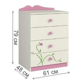 Комод Розалия К60-1Д1