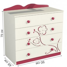 Комод Сакура К90-1Д0