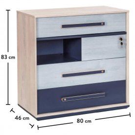 Комод детский Trio