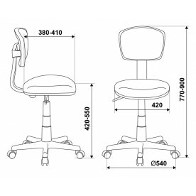 Компьютерное кресло Бюрократ CH-W299