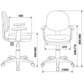 Компьютерное кресто Бюрократ CH-W356AXSN