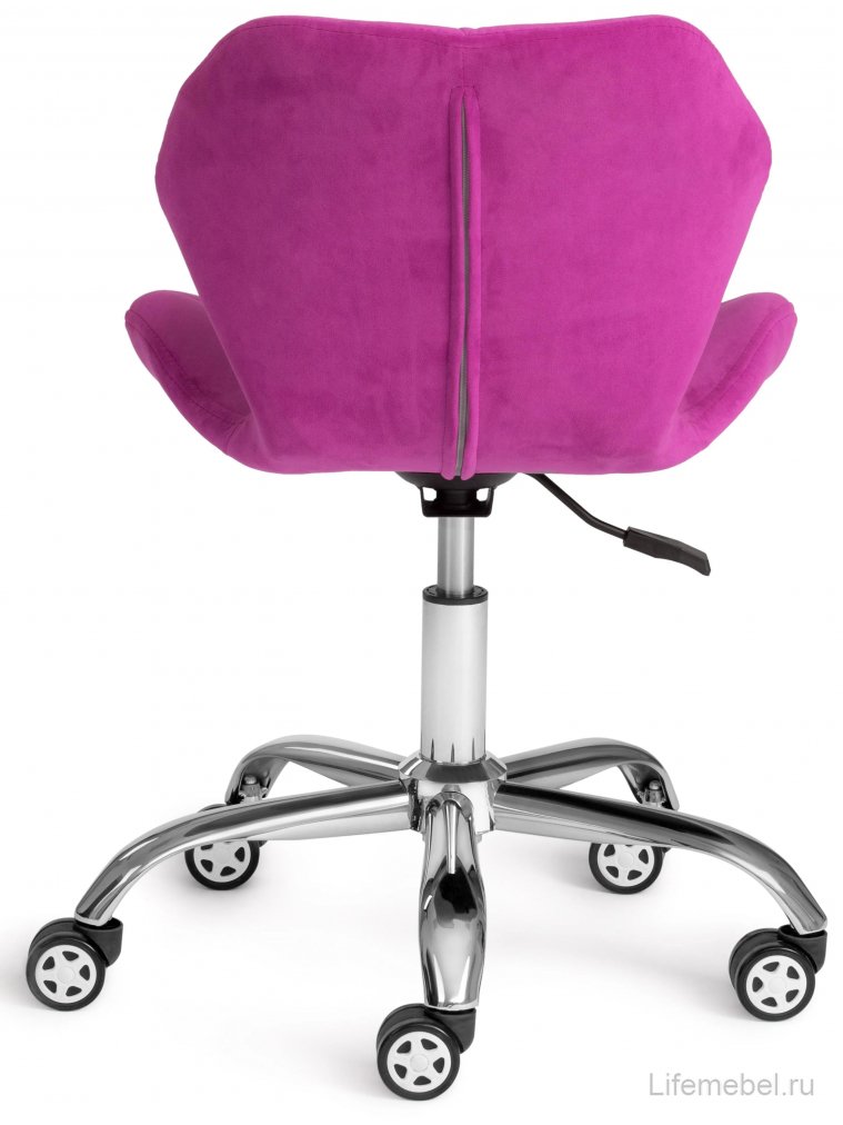 Компьютерное кресло Selfi флок фиолетовый 138
