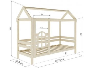 Кровать-домик Кристин