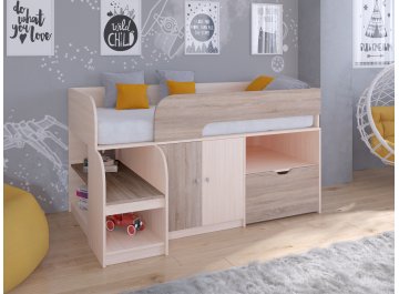 Кровать-чердак Астра 9/4