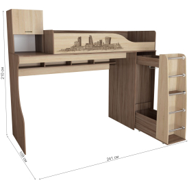 Кровать-чердак Орион