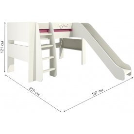 Кровать Сакура КРД120-2Д0