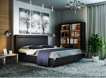 Полутораспальная кровать Афродита-8-3