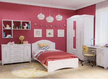 Полутораспальная кровать Ассоль АС-111К