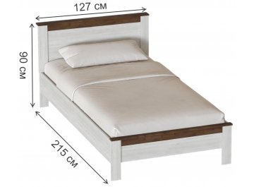 Полутораспальная кровать Даллас