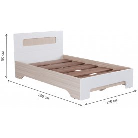 Полутораспальная кровать Данк КР-002