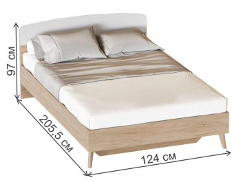 Полутораспальная кровать Калгари