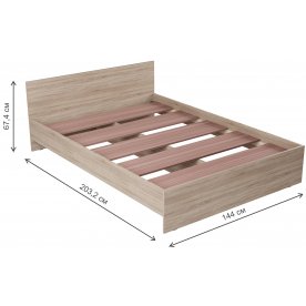 Полутораспальная кровать Котри КР-004