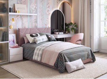 Полутораспальная кровать Квест