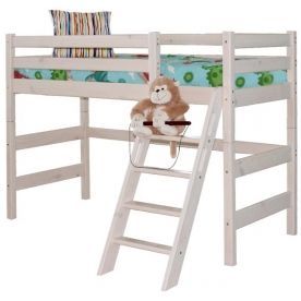 Кровать-чердак Соня с наклонной лестницей вариант 6