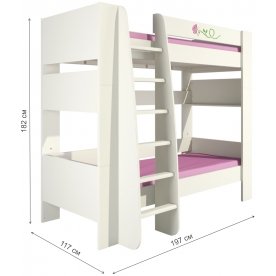 Двухъярусная кровать Розалия