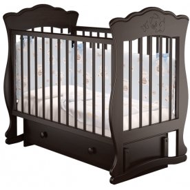 Кроватка Елена 3 с маятником и ящиком