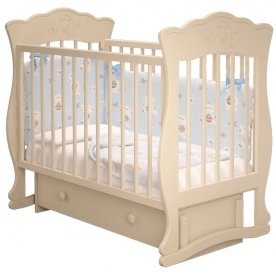 Кроватка Елена 3 с маятником и ящиком