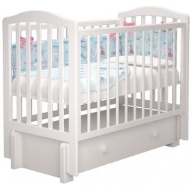 Кроватка Пикколо 3 с маятником и ящиком