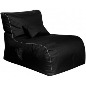 Пуф черный оксфорд