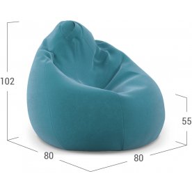 Пуф-мешок Moon Груша 24