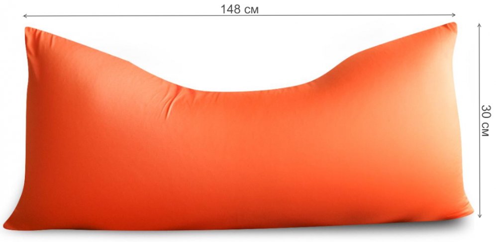 Пуф Flexy оранжевый