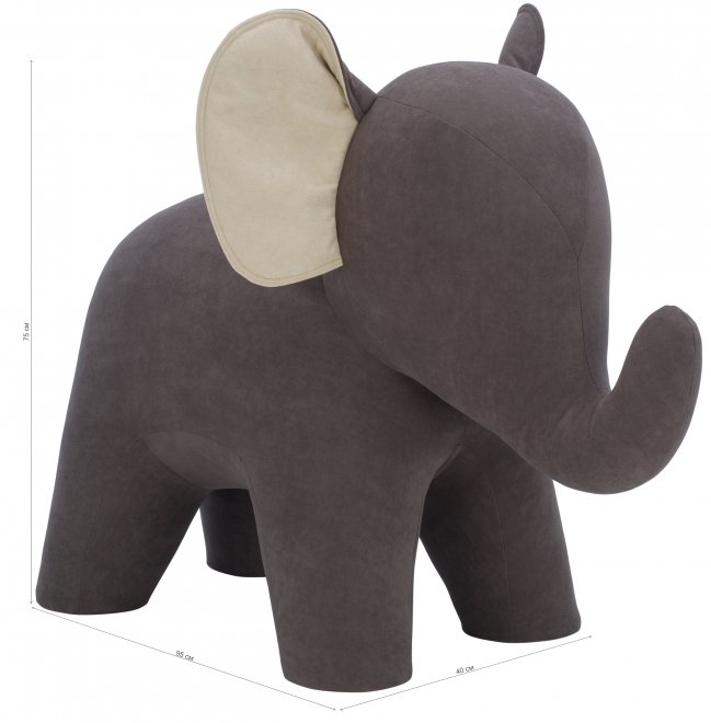 Пуф Leset Elephant ткань omega 16 / omega 02