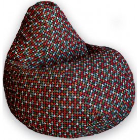 Пуф-мешок Гусиная лапка XL