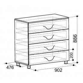 Комод Скаут