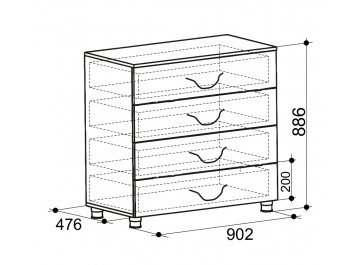 Комод Скаут