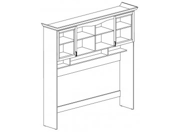 Надстройка для кровати Прованс №405